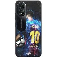 Maniacase Etui Oppo A38 Lionel Messi voetbal superster