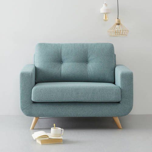 Wehkamp Home Palermo loveseat - blauw