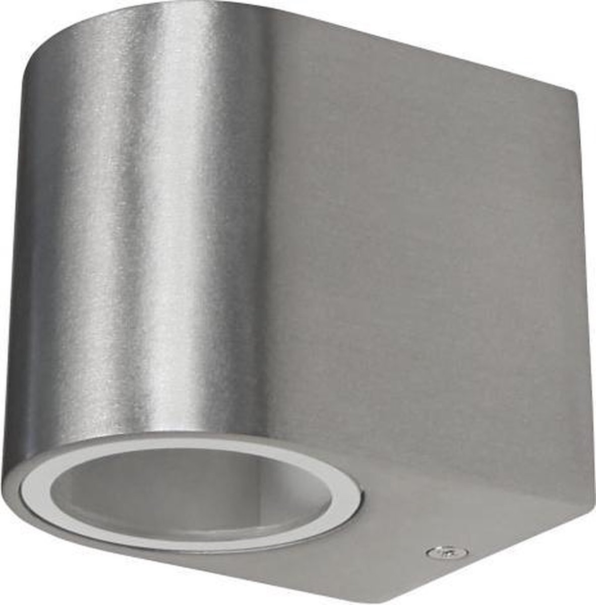 MC-Shine LED Wandlamp voor Buiten en Binnen, Aluminium "Oval", IP44, 220V, GU10 Fitting