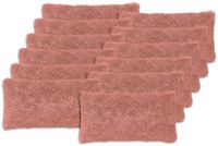 vidaXL - Kussensloop - 12 stuks - HEERLEN - Roze - 40 x 80 cm - Katoensatijn