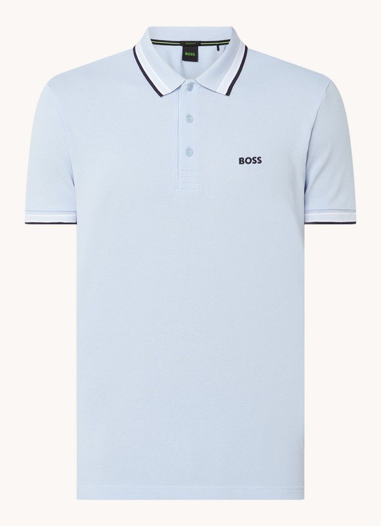 HUGO BOSS Paddy Regular Fit Polo - Piqué Katoen - Logo