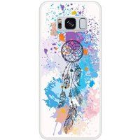 Samsung Galaxy S8 Dreamcatcher color Verstevigd hoesje met sublimatie bedrukking