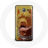 Maniacase Samsung Galaxy J5 2016 Hoesje American Pit Bull Terrier