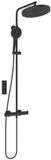 Ideal Standard Douchesysteem Ceratherm T125+ Silk Black, A7689XG
