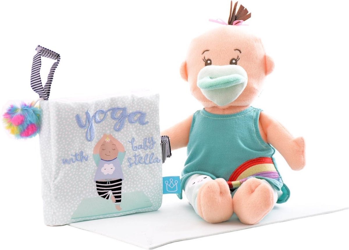 Manhattan Toy Yoga-speelset Baby Stella Pluche Junior 38 Cm 4-delig