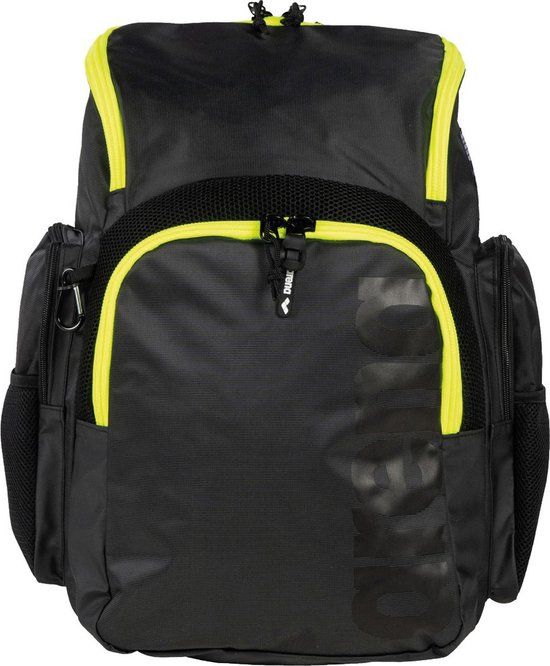 Arena Spiky III Backpack 35L - Darksmoke/Neonyellow