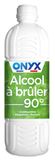 Onyx Alcool à brûler 90° - Dégraissant, Détachant, Combustible - 1L