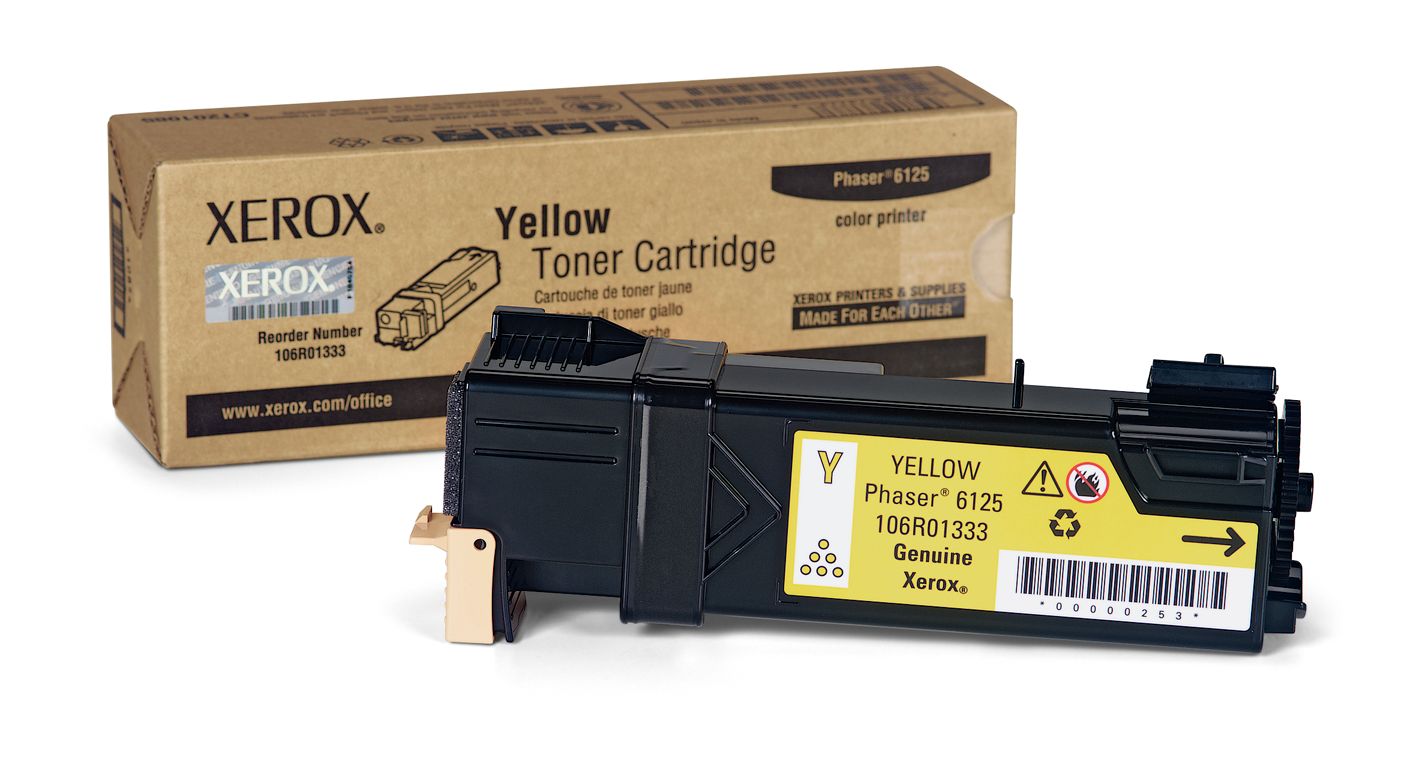 Xerox Tonercartridge Geel, Phaser 6125