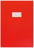 HERMA 19748 schriftenveloppen, A4 karton, rood, 10 stuks