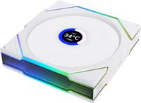 Lian Li UNI FAN TL Wireless LCD Ventilator 120 mm Transparant