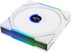 Lian Li UNI FAN TL Wireless LCD Ventilator 120 mm Transparant