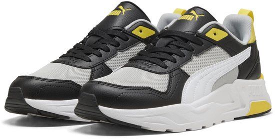 PUMA Trinity 2 LT Sneakers Unisex Cool Light Gray-PUMA White-PUMA Black Maat 46