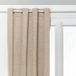 Atmosphera Soana Gordijn verduisterend en isolerend 140x260cm - Kant en klaar met ringen - Beige