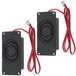 Mini haut-parleur - 3 W - 8 Ω - Ensemble de 2 - Noir