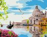 IDEYKA Peinture par Numéro pour Adultes – Venise – 40x50 cm – Sur Cadre – Difficulté : 4/5