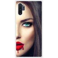 Samsung Bedrukt siliconen hoesje compatibel met Galaxy Note 10 Plus Lèvres Sang