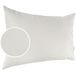 Kussensloop Kumo Kussensloop Kunstleer Sierkussen Sofa Kussen Lederen Kussenslopen Kussen KUMO Wit 30x50cm zonder vulling