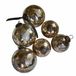 LOBERON Lot de 6 décorations de Noël Tristan doré antique