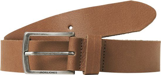 JACK&JONES JACTORINO LEATHER BELT Cognac