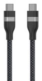 Anker A82E2 USB-C naar USB-C Kabel 0,9 m 240W Gevlochten Zwart