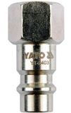 YATO YT-2403-snelkoppeling 1/4" (f) x 1/4" B = (m) 35 mm