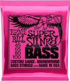 Ernie Ball Super Slinky Nickel Wound snaren voor elektrische basgitaar - 45-100 gauge