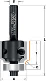 CMT Orange Tools 661.063.11 - Wisselmes-Afrondfrees HW Z2 S=8 D=28.5x24x67 R=6.35 RE