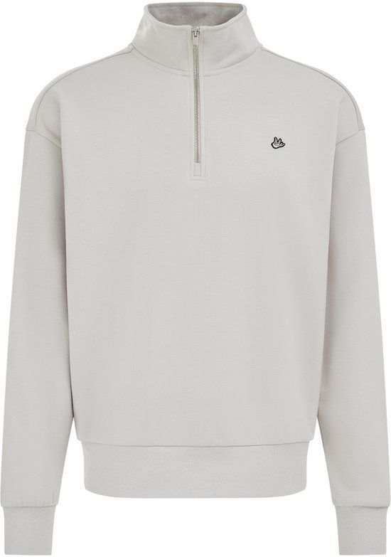 WE Fashion Heren regular fit trui met rits