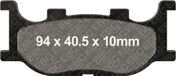 EBC Brakes SFA199 Jeu de plaquettes de frein
