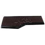 K&N 33-2786 Motorluchtfilter: hoog vermogen, premium, wasbaar, vervangingsfilter, meer capaciteit, 1997-2008 (911, 911 GT3, Carrera 996, 911 Carrera)