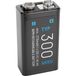 Absina Oplaadbare 9V batterij (blok) Absina 300 NiMH 8.4 V 270 mAh 1 stuk(s)
