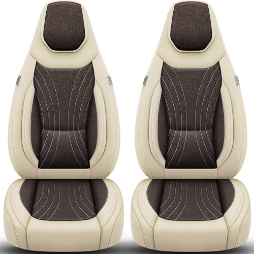 Bremer Sitzbezüge GmbH Premium Camper stoelhoezen voor GiottiLine C11 in Beige/Braun (2 losse stoelen)