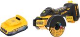 DeWalt DCS 438 N accu-multimateriaalzaag 18 V 76 mm borstelloos + 1x Powerstack accu 1,7 Ah - zonder oplader