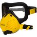 Stanley P3 Combo – vizier en stofmasker – Face-Fit-Check Technology & maximaal 99,99% – P3 Fitted Filters inbegrepen – bril en stofmasker voor bouwwerk, fijn stof – ademmasker en zandmasker