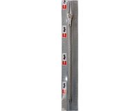 Opti Prym Ritssluiting Metaal 4mm Zilver (niet deelbaar) Midden Grijs #004 16 cm
