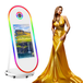 360 graden fotocabine panoramique avec boîte volante, logo personnalisable, cabine vidéo panoramique automatique 360 degrés portable pour événements