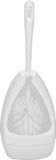 Buemag Brumag WC-borstel/toiletborstel met randreiniger met houder wit 39.5 cm van kunststof - Toiletgarnituur