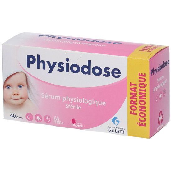 physiodose - Fysiologisch serum - 40 x 5ml dosissen - Alle huidtypes