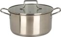 Koopman Kookpan RVS speelgoed met glazen deksel - educatief keukenspel 22cm.