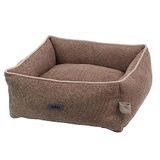 Nobby 61920 comfortbed vierkant LINOU bruin L x B x H: 60 x 48 x 19 cm