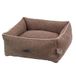 Nobby 61920 comfortbed vierkant LINOU bruin L x B x H: 60 x 48 x 19 cm