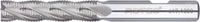 Rotec HSS-E Ruwfrees, ongecoat, ø22 - ø22x75x141xø20mm Z=5 / HR / DIN 844-B / lang - 6172200