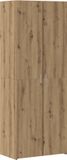vidaXL Highboard Artisan Eiken 70 x 42,5 x 185 cm