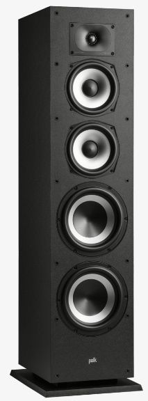 Polk Audio XT70 - 5-weg Vloerstaande Speaker - Zwart