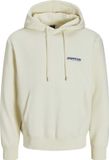 Jack & Jones Trui Jcounion Print Sweat Hood Noos 12273915 Sweet Corn Mannen Maat - XL
