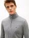 Tommy Hilfiger Pull en maille pour homme Coton XS Gris