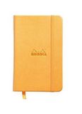 Rhodia Webbie Hardcover Dot Grid A5 Orange Notebook