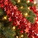 Inge-glas Inge's Christmas Decor Gmbh 4x Kerstslinger Rood - 750 cm