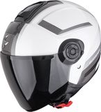 Scorpion Exo-City II Cosmos Jethelm - Wit/zwart/zilver