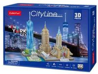 Cubic Fun 3D-puzzel City Line New York City